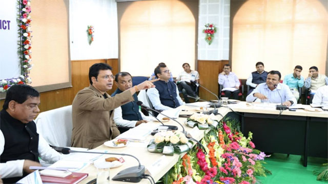 MP Biplab Kumar Deb Chaired District Level DISHA Committee meeting of West Tripura District on February 18, 2025